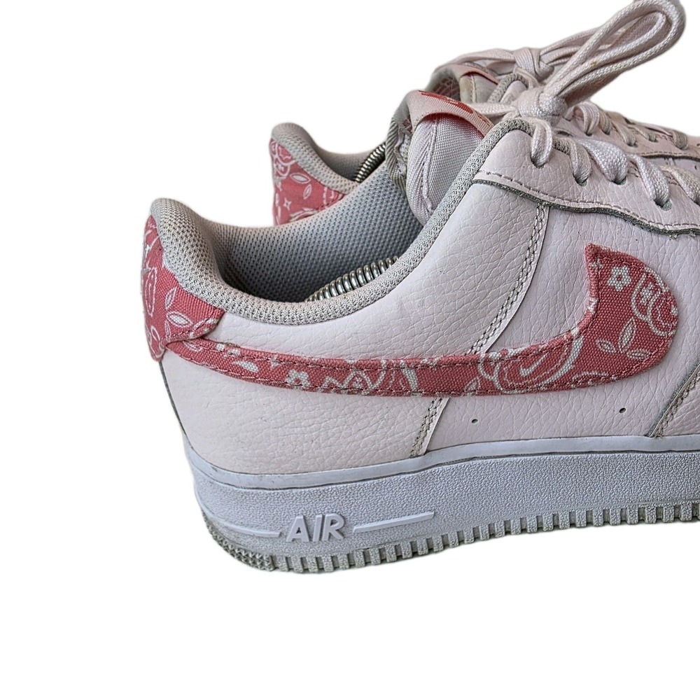 Nike Air Force 1 Low '07 Paisley Pack Pink US 11 FD1448-664 Tennis Shoe - Picture 3 of 10